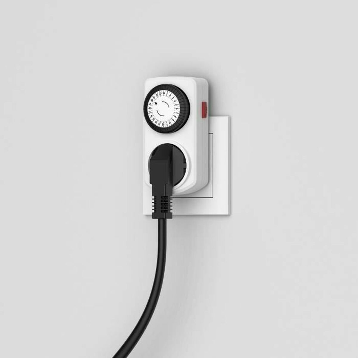 Minuterie GAO Minuterie Analogique Facile à utiliser, léger et maniable 3600 W 230 V 16 A