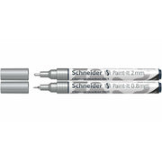 boîte de marqueurs Schneider PAINT-IT 2 CHROME métallique (2 Unités)