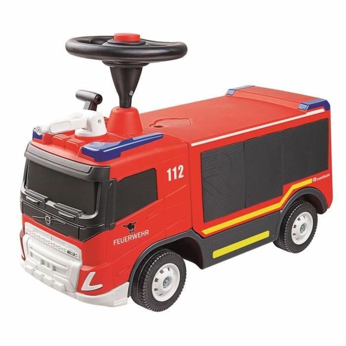 Tricycle Smoby rouge Camion de Pompiers