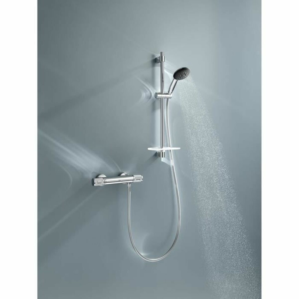 Colonne de douche Grohe Precision Feel Chrome Métal