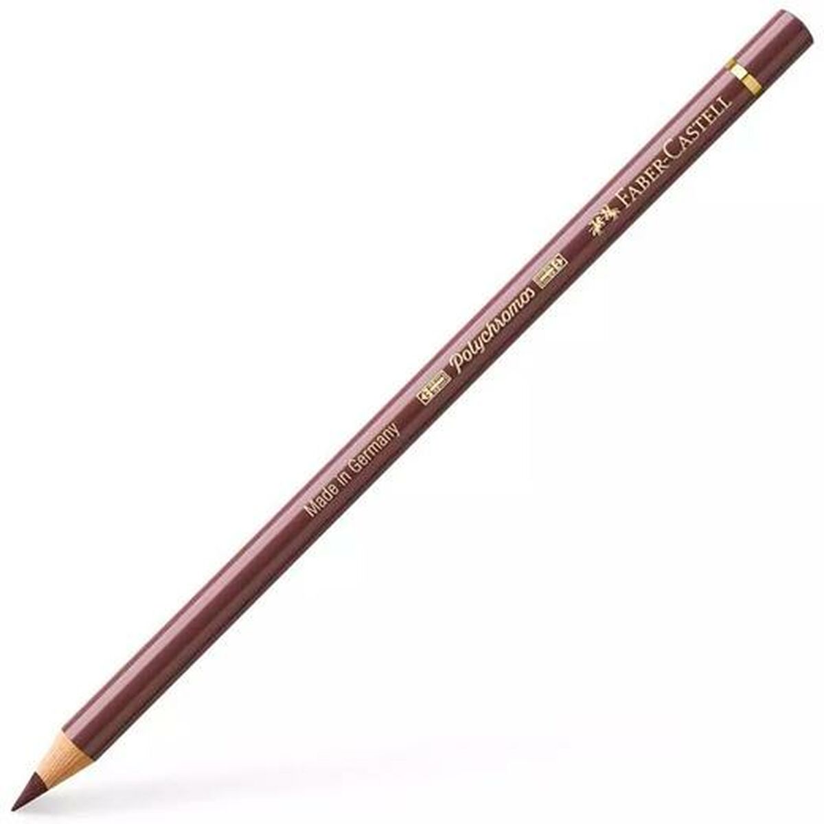 Crayons de couleur Faber-Castell Polychromos 176 Van-Dyck Marron (6 Unités)