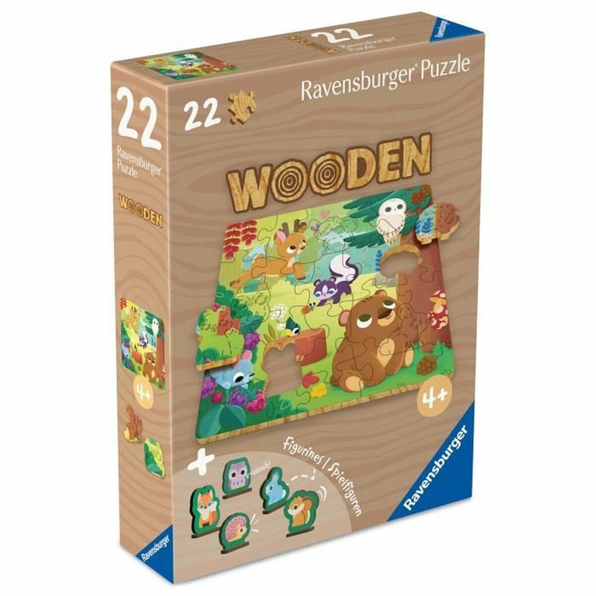 Puzzle Ravensburger Wooden 22 Pièces