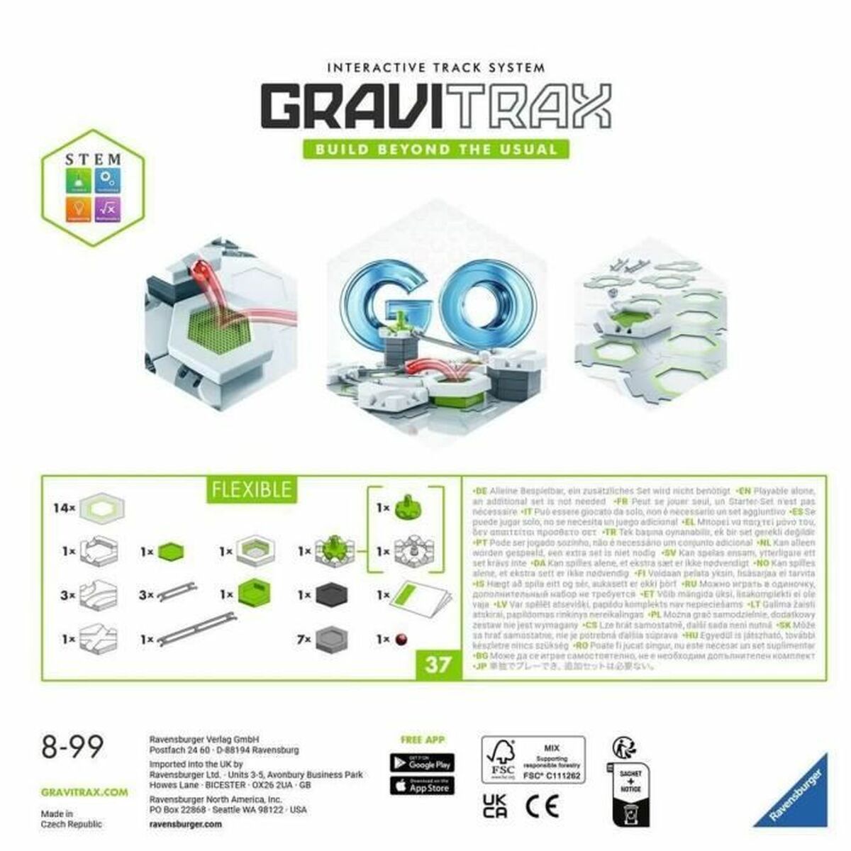 Jeu de société Ravensburger Gravitrax GO Flexible