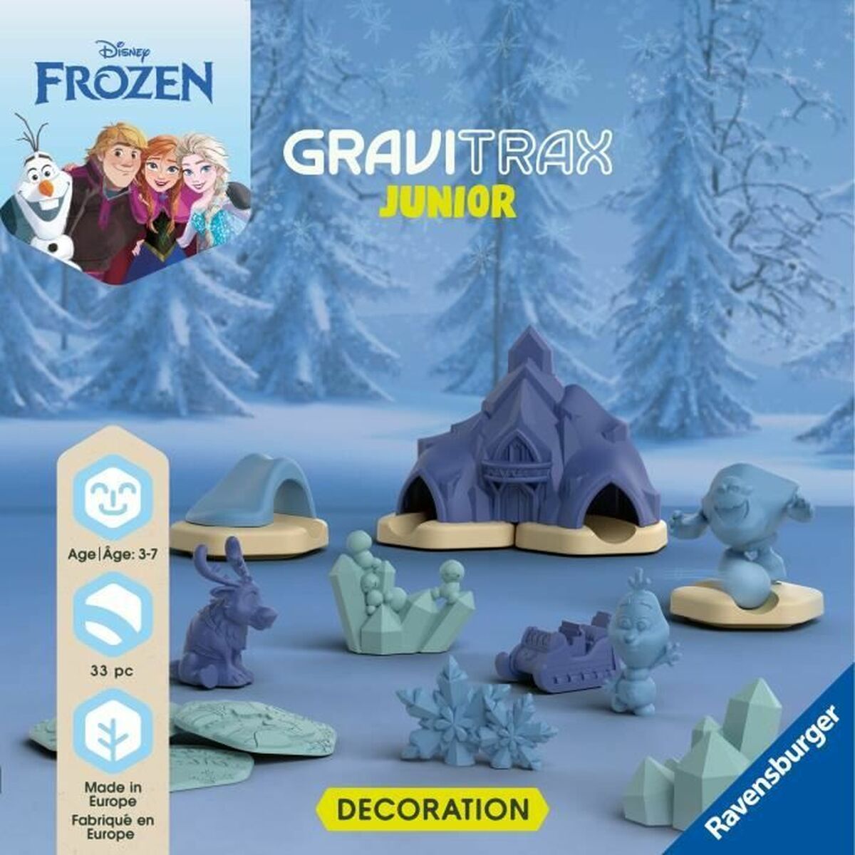 Jeu de société Ravensburger Gravitrax Junior Frozen Expansion Set