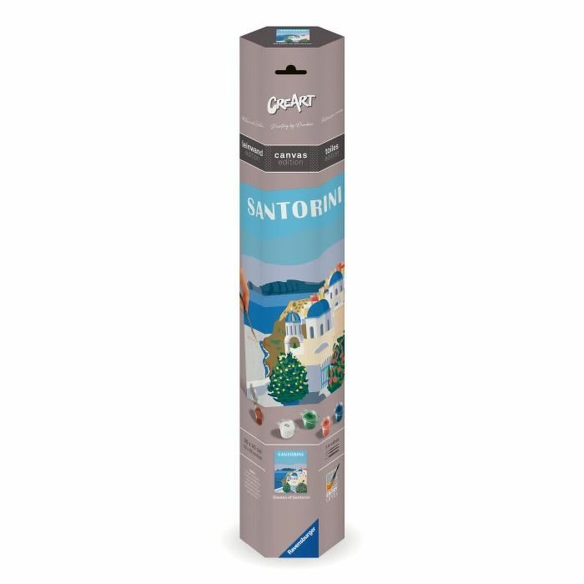 Set de peinture par numéros Ravensburger Santorini 30 x 40 cm