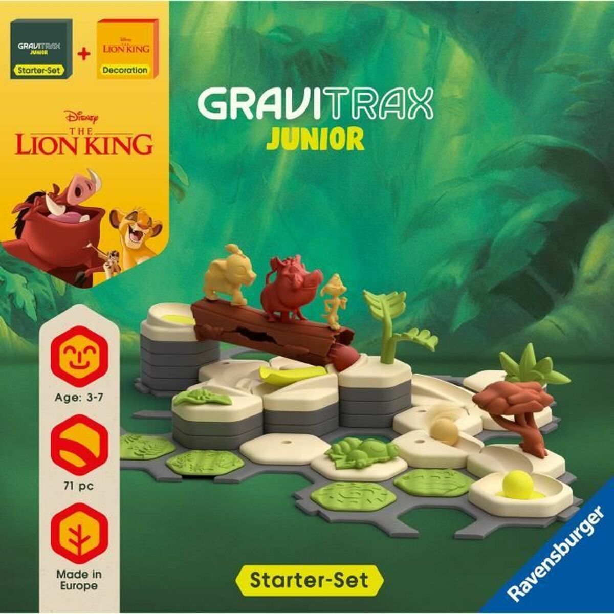 Jeu de société Ravensburger Gravitrax Junior Starter Set El Rey León