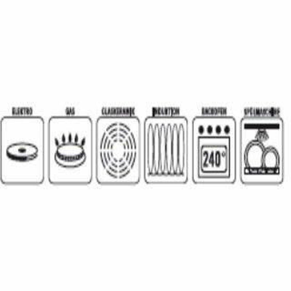 Casserole GSW Beige Gris 3,8 L Ø 24 cm