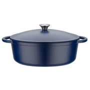 Casserole avec Couvercle GSW 717328 Bleu Acier inoxydable