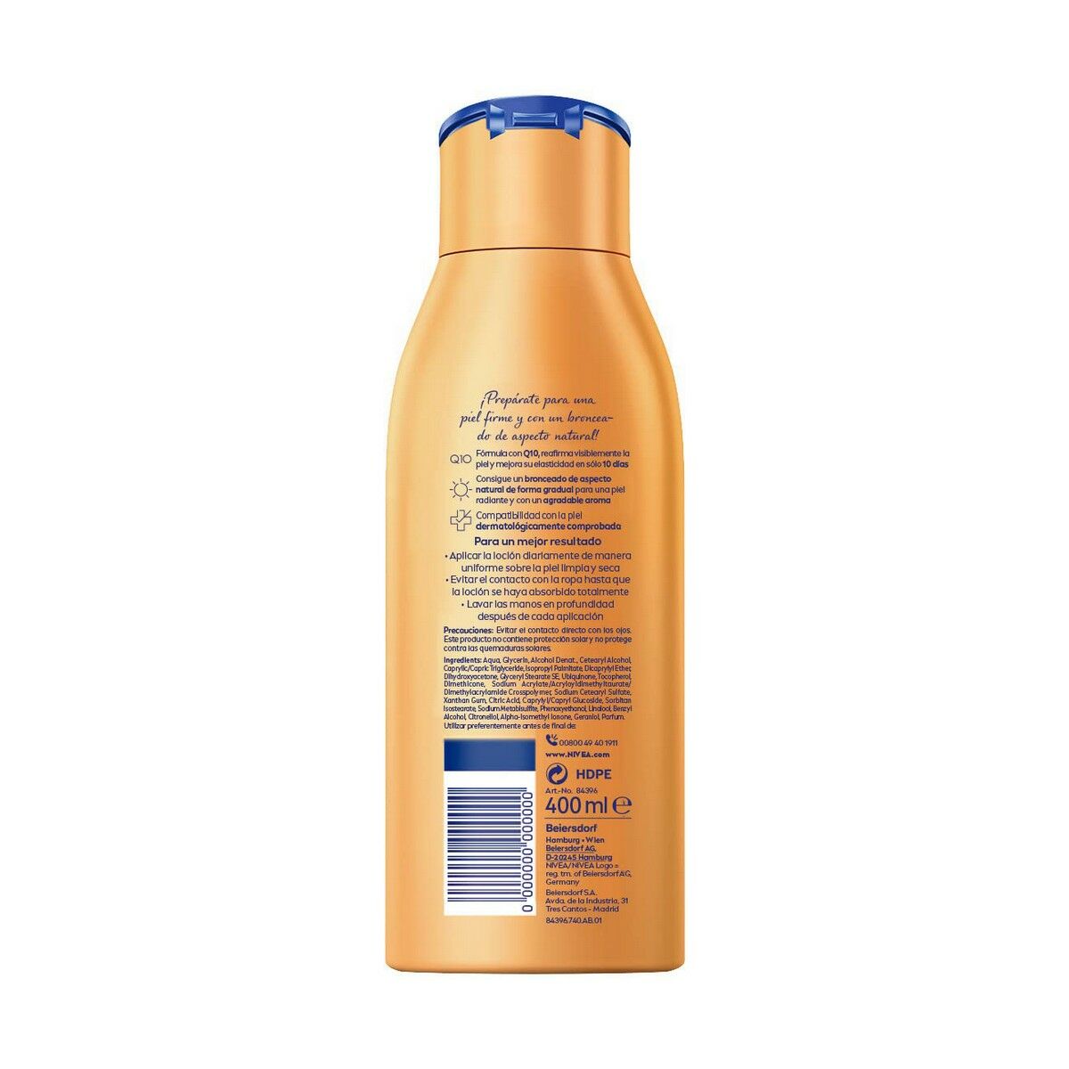 Lotion corporelle Nivea Q10+ 400 ml Autobronzant Q10+