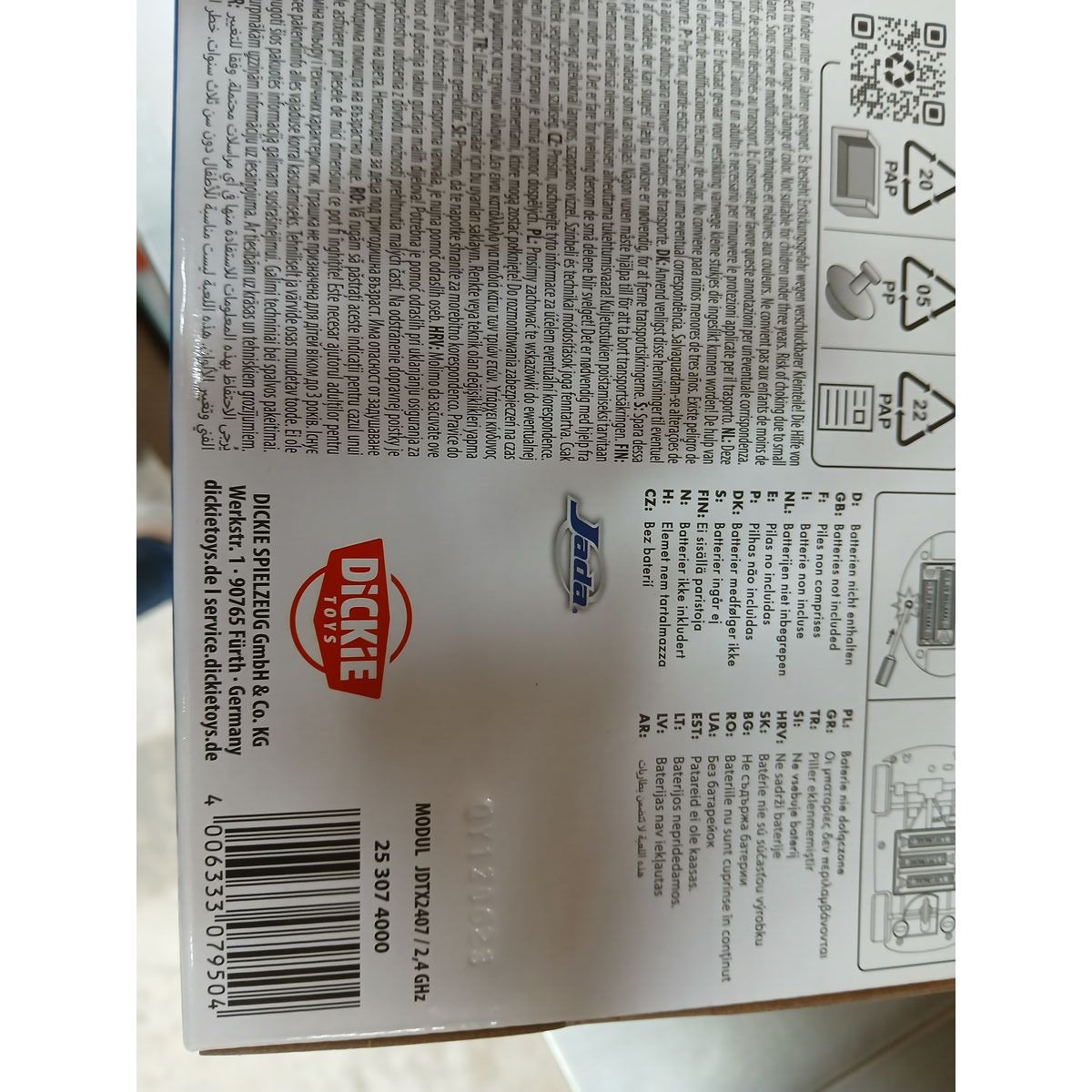 Voiture Télécommandée Mickey Mouse Roadster 27 MHz