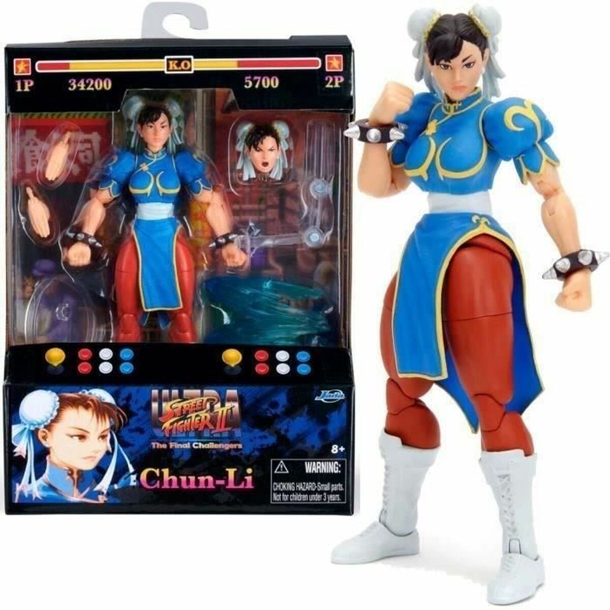 Personnage articulé Smoby Street Fighter Chun-Li