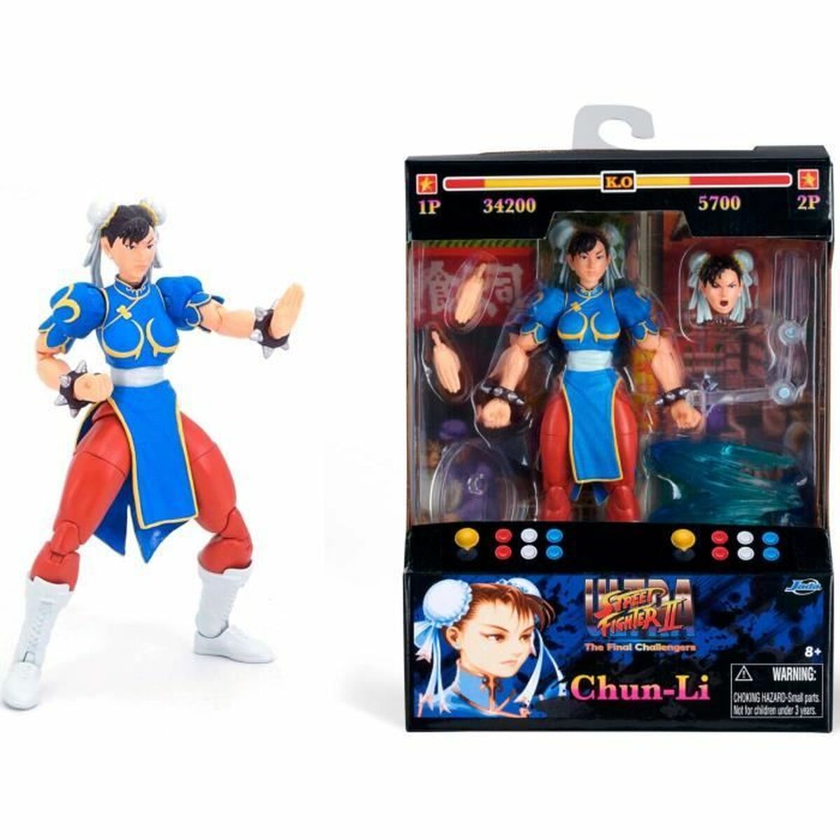 Personnage articulé Smoby Street Fighter Chun-Li