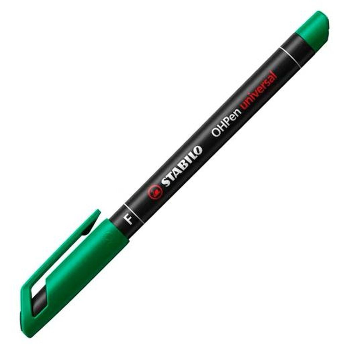 Marqueur permanent Stabilo Vert 0,7 mm 10 Pièces