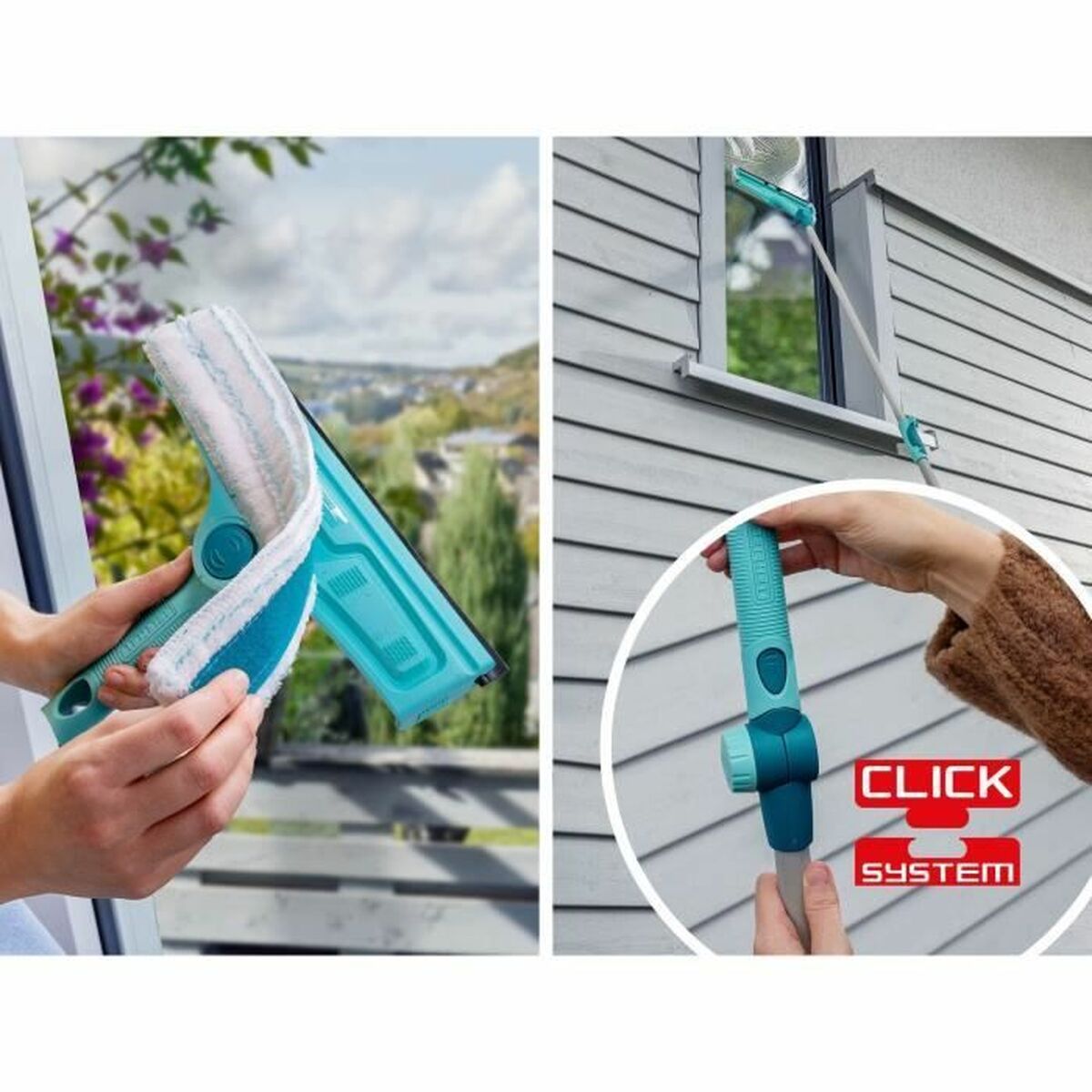 Nettoyant à vitres Leifheit 51320 Polyamide Polyester