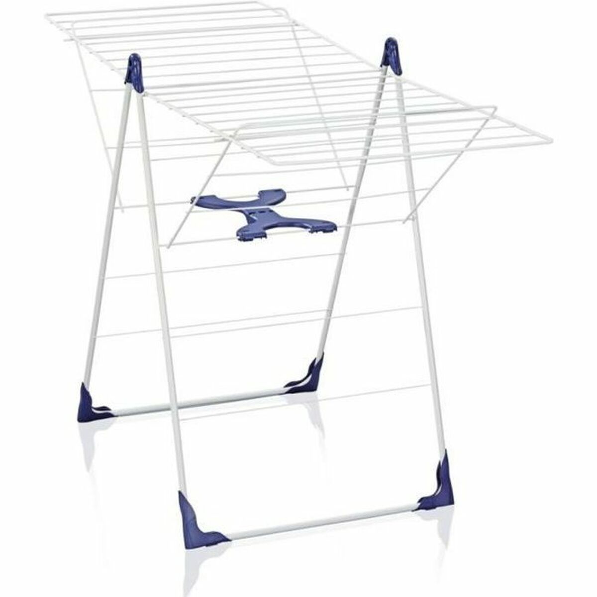 Corde à linge Leifheit 81408 CLASSIC 200 Flex Acier polypropylène Plastique Bleu Blanc 20 m