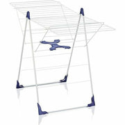 Corde à linge Leifheit 81408 CLASSIC 200 Flex Acier polypropylène Plastique Bleu Blanc 20 m