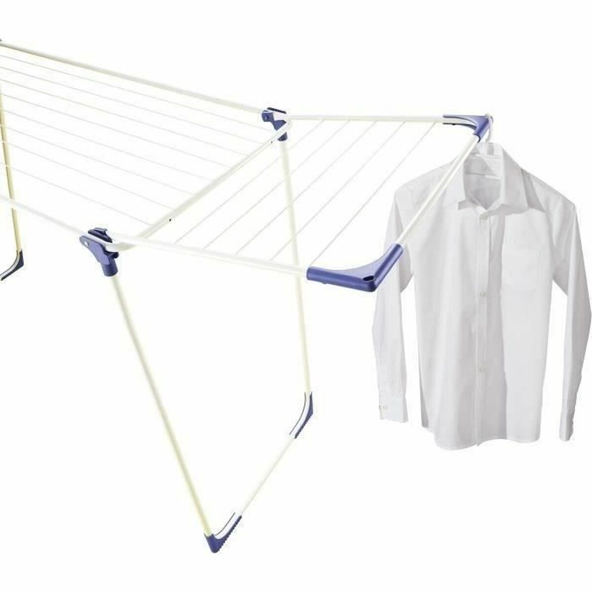 Corde à linge Leifheit CLASSIC Solid 180 Blanc Nylon Acier polypropylène 18 m