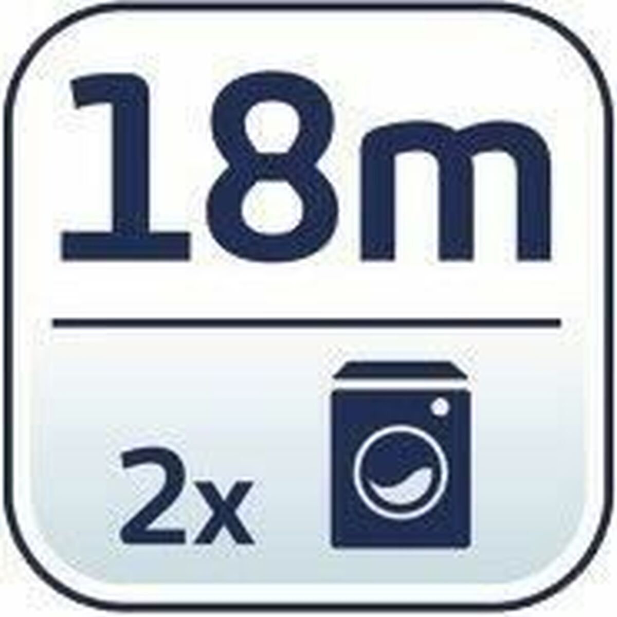 Corde à linge Leifheit CLASSIC Solid 180 Blanc Nylon Acier polypropylène 18 m