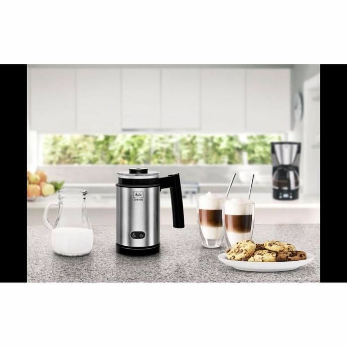 Mini Batteur et Mousseur Melitta 1014-02 Noir 450 W 200 ml