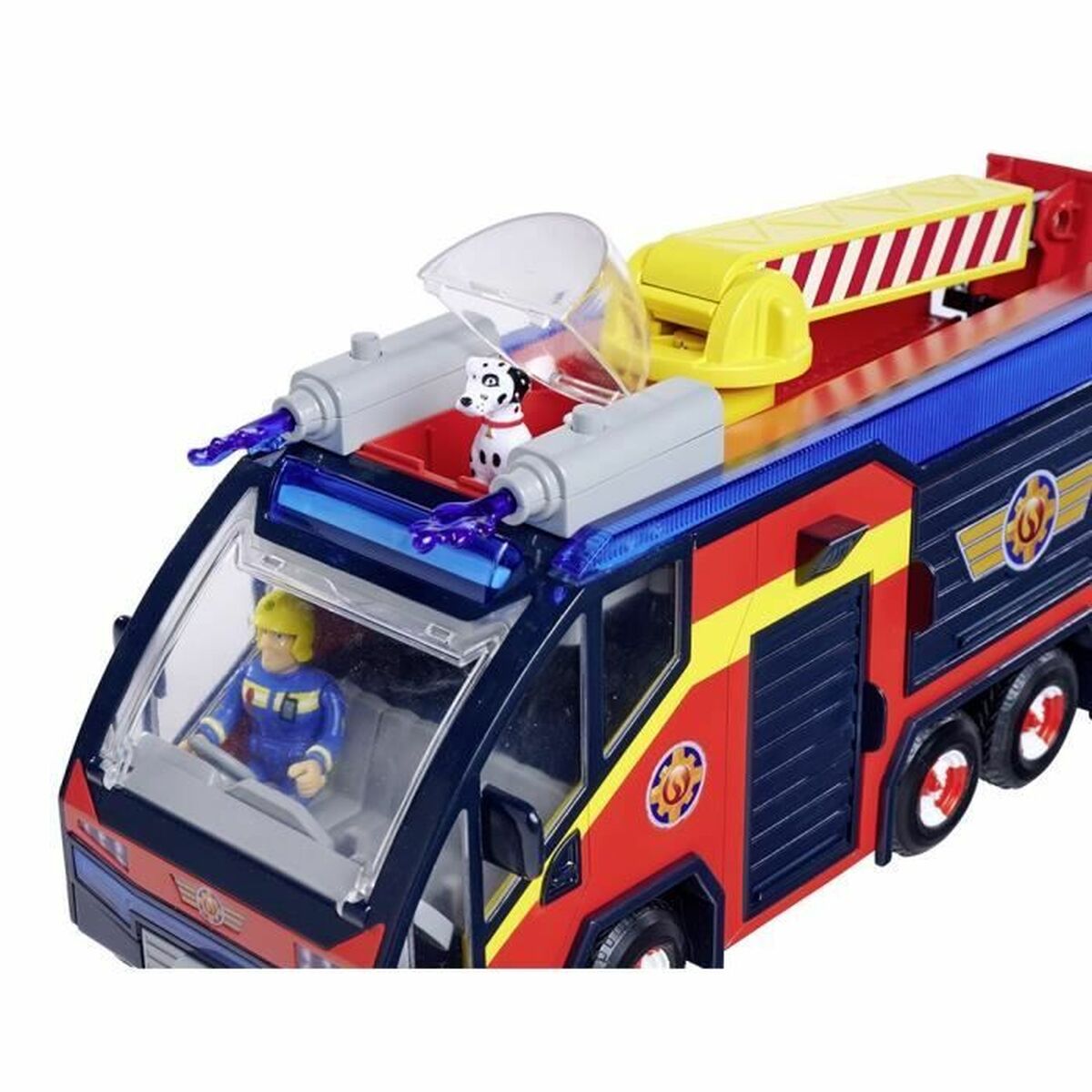 Camion de Pompiers Jupiter rouge