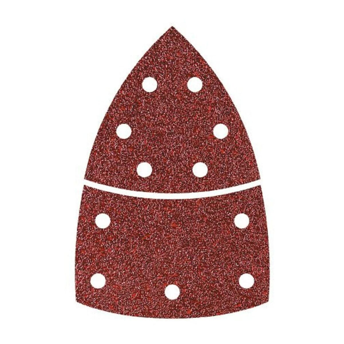 Papier abrasif Wolfcraft 1814000 120 g 10 Unités (9,5 cm)