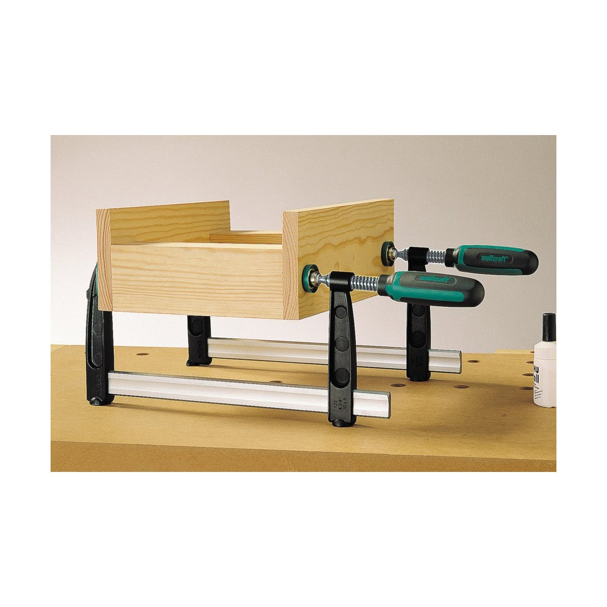 Serre-joint à vis Wolfcraft Acier 30 cm