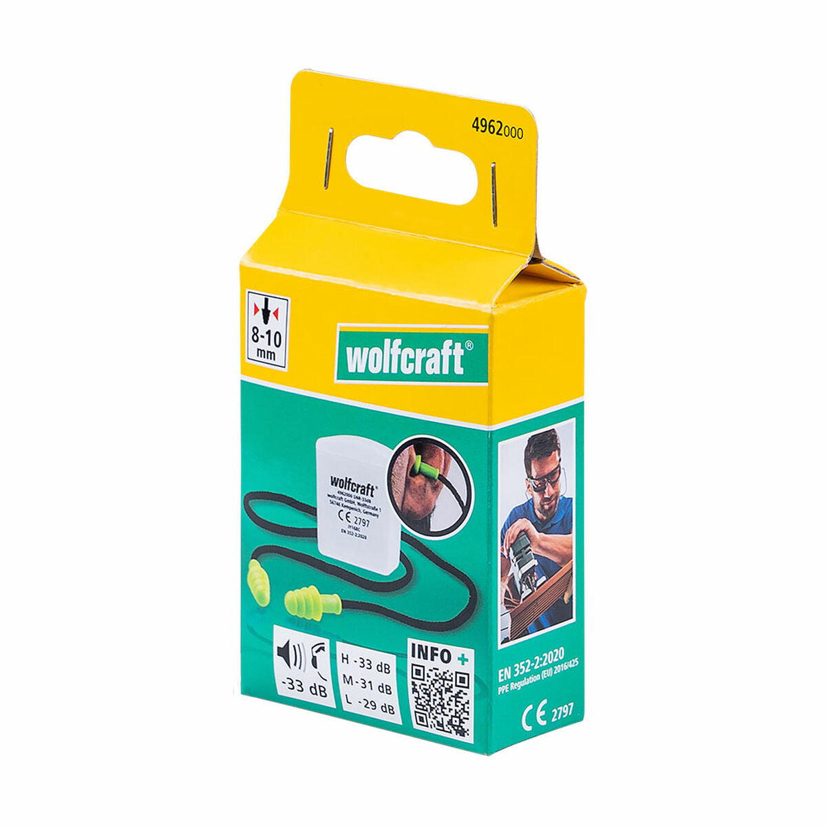 Bouchons pour les Oreilles Wolfcraft 4962000