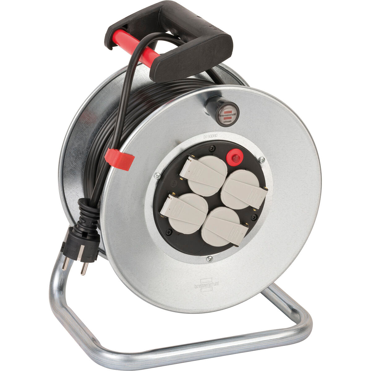 Enrouleur de câbles Brennenstuhl Garant® S 4 E IP20 H05VV-F 50 m 3 x 1,5 mm 4 Prises