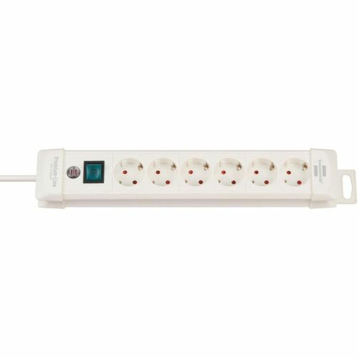 Multiprise 6 Prises avec Interrupteur Brennenstuhl Premium-Line 3600 W (3 m)