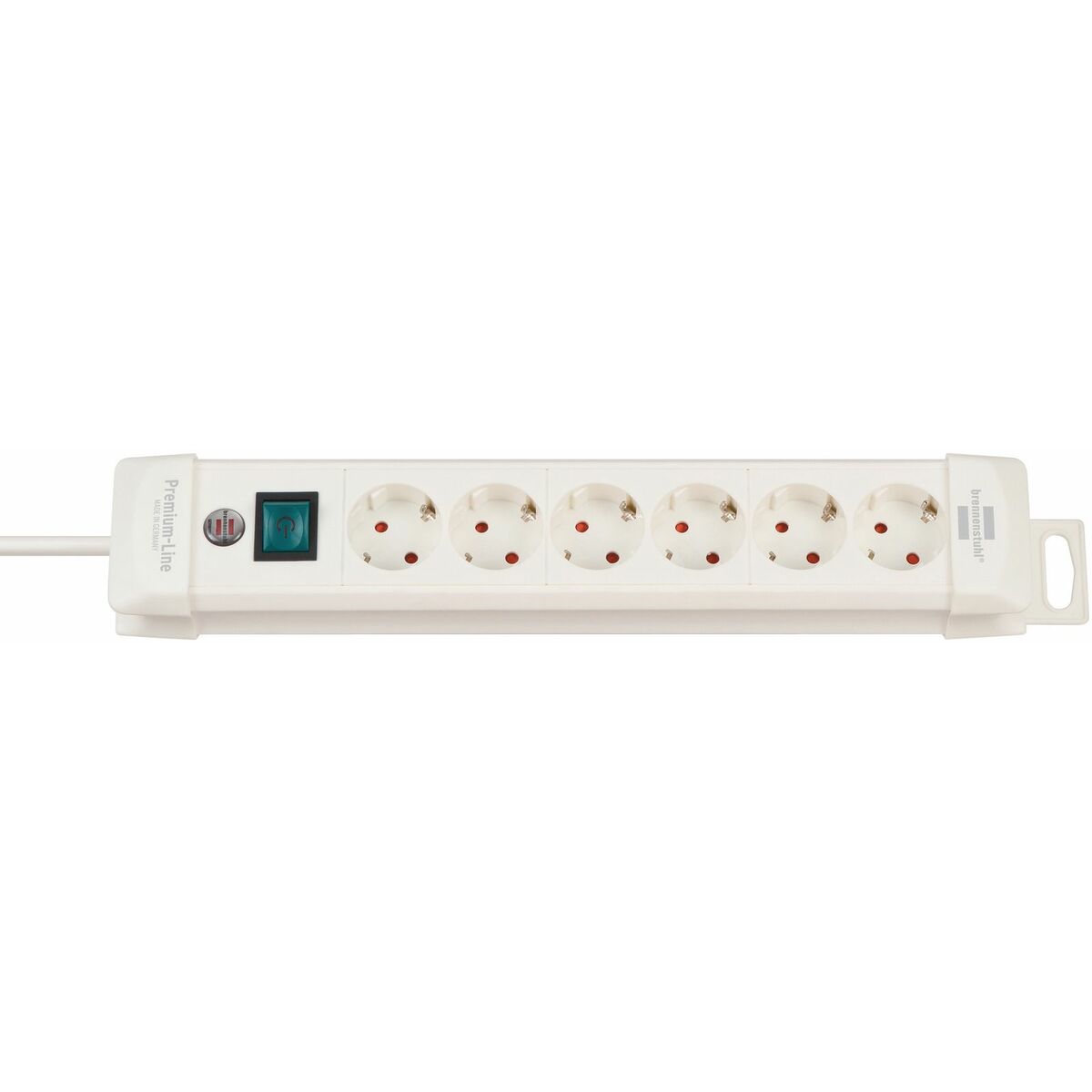 Multiprise 6 Prises avec Interrupteur Brennenstuhl Premium-Line 3600 W (3 m)