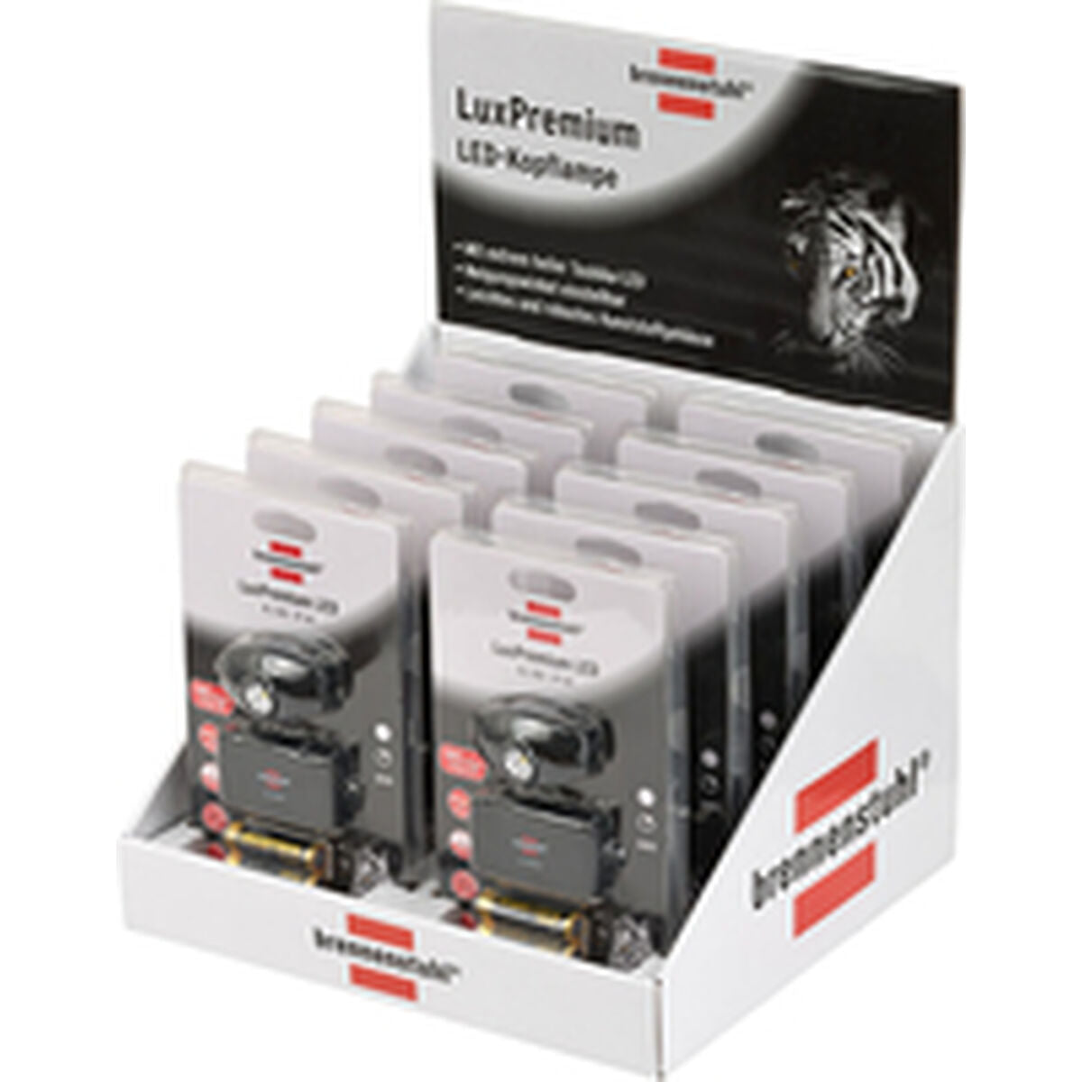 Lanterne LED pour la Tête Brennenstuhl 1178780 Noir 200 Lm