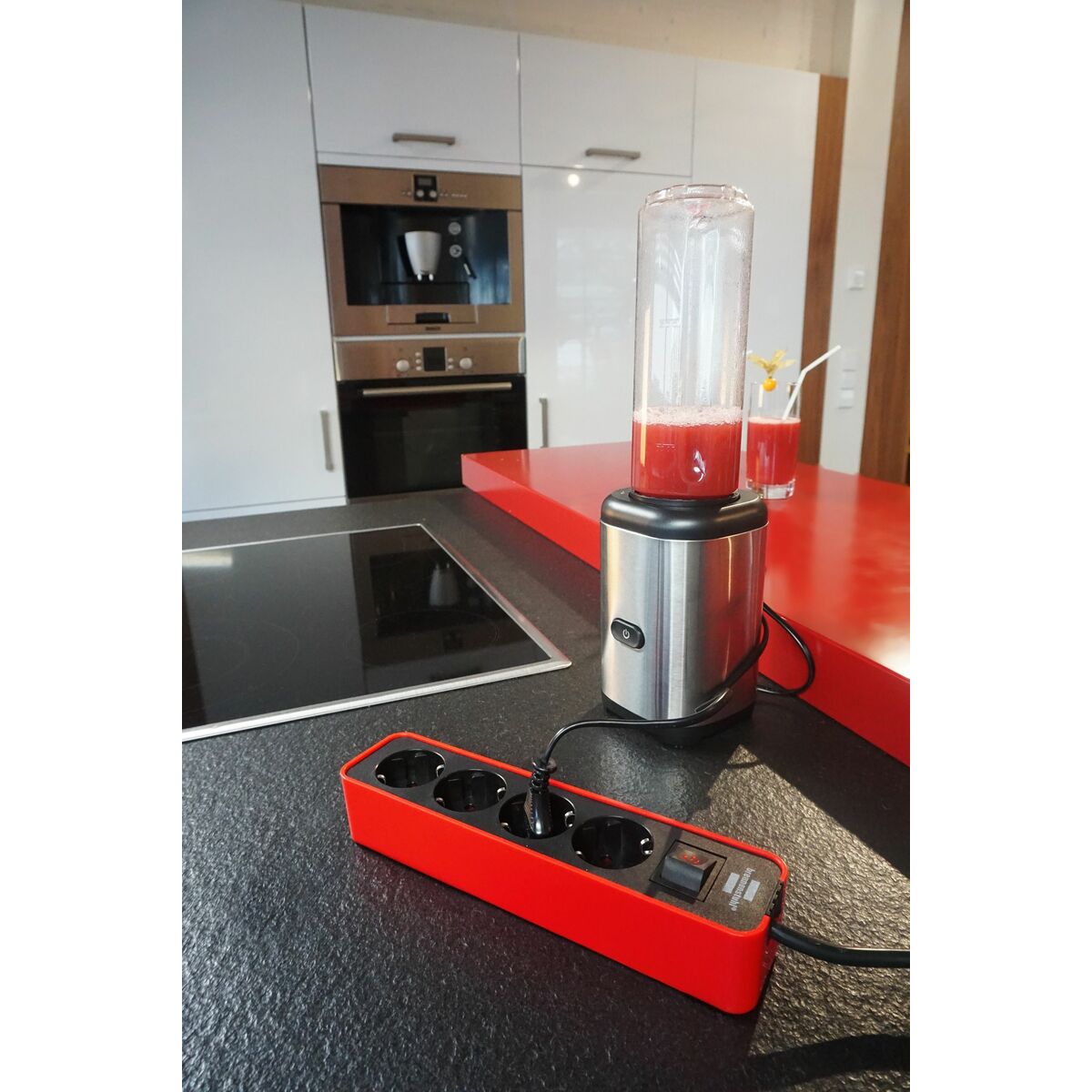 Rallonge 4 prises Schuko avec interrupteur Brennenstuhl 1153240070 3600 W (1,5 m)