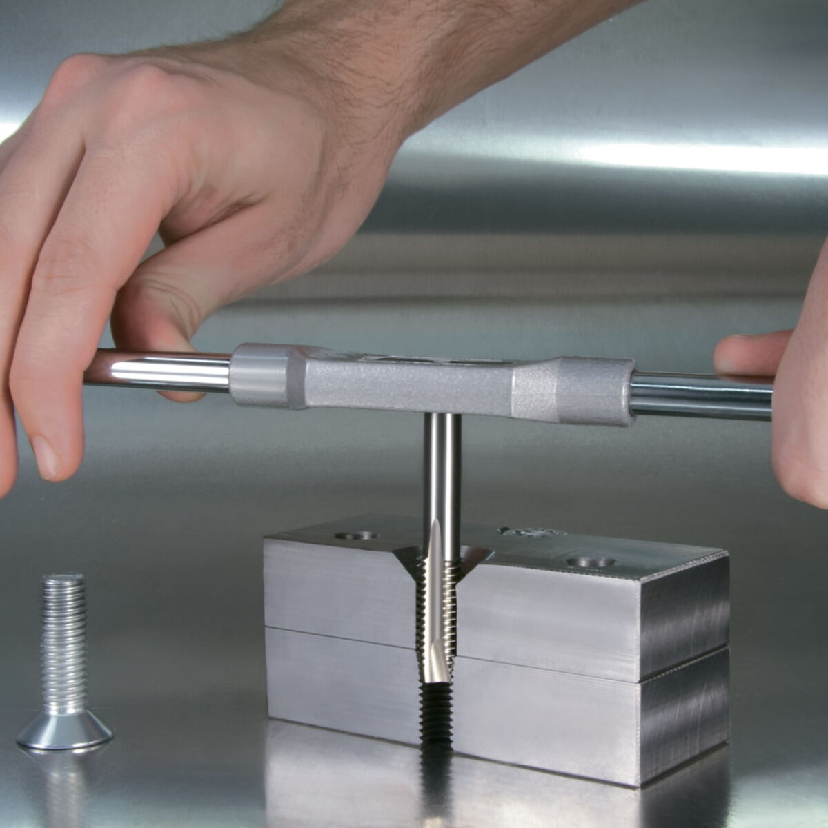 Filière pour réparation de filets de tuyaux RUKO Acier rapide (AR) 125 mm 41 mm