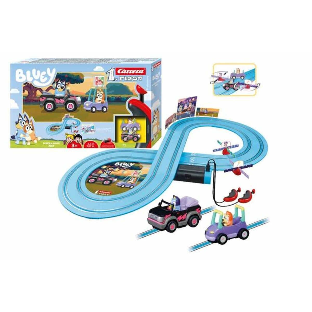 Piste de course Bluey