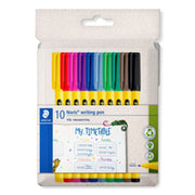 Feutres Staedtler Jaune Multicouleur (10 Unités)