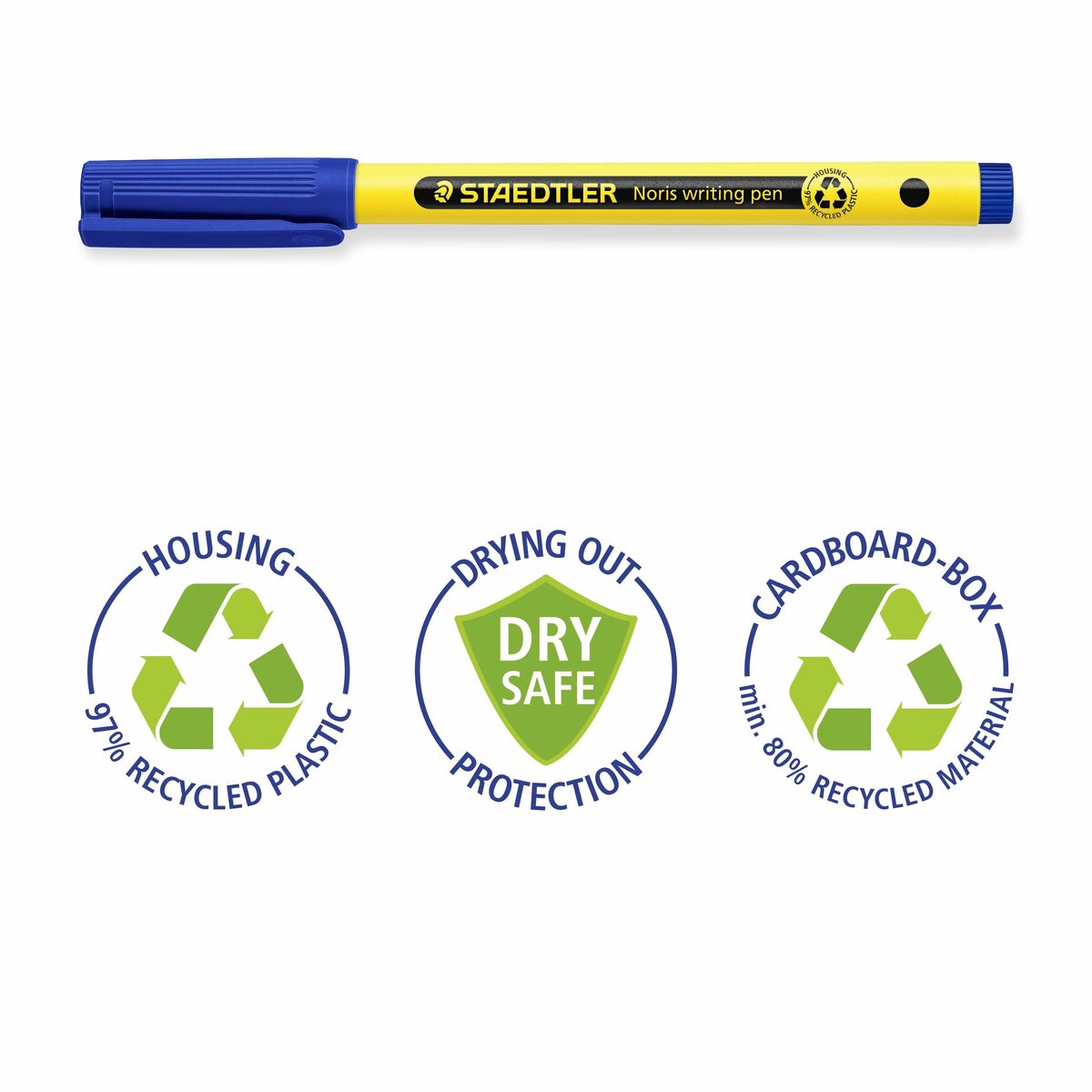 Feutres Staedtler Jaune Multicouleur (10 Unités)