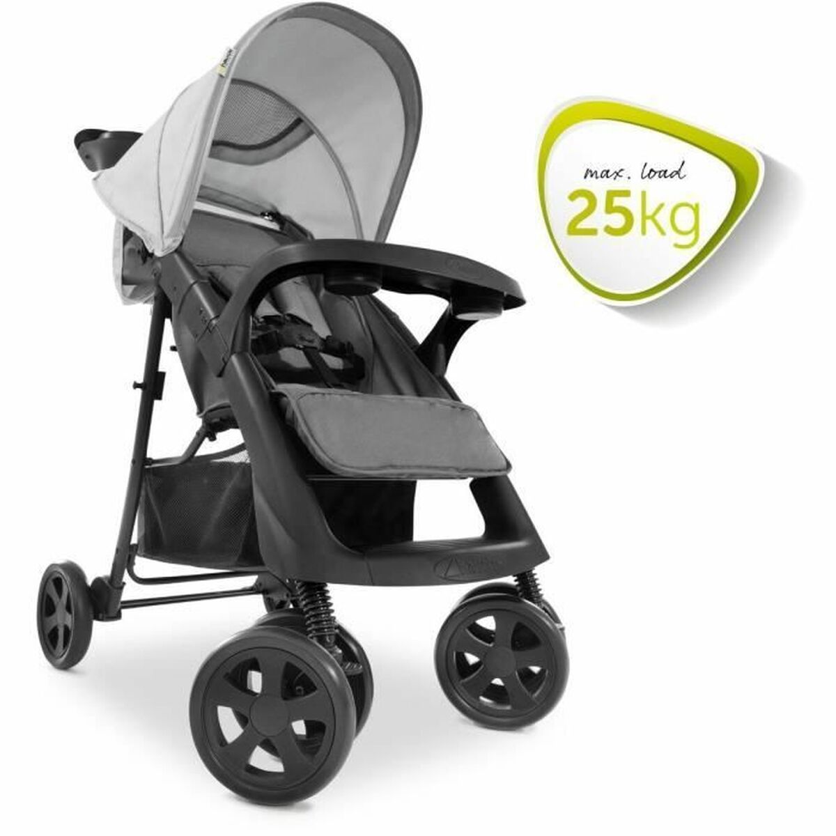 Poussette pour bébé Hauck Noir Gris