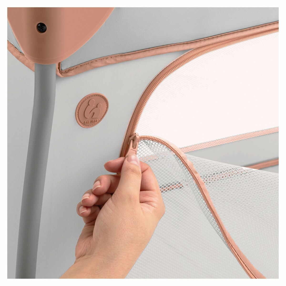 Lit de bébé Hauck Marron