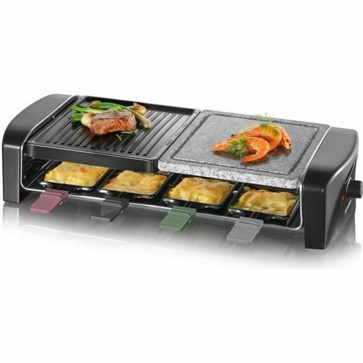 Raclette Severin RG 9645 Noir noir