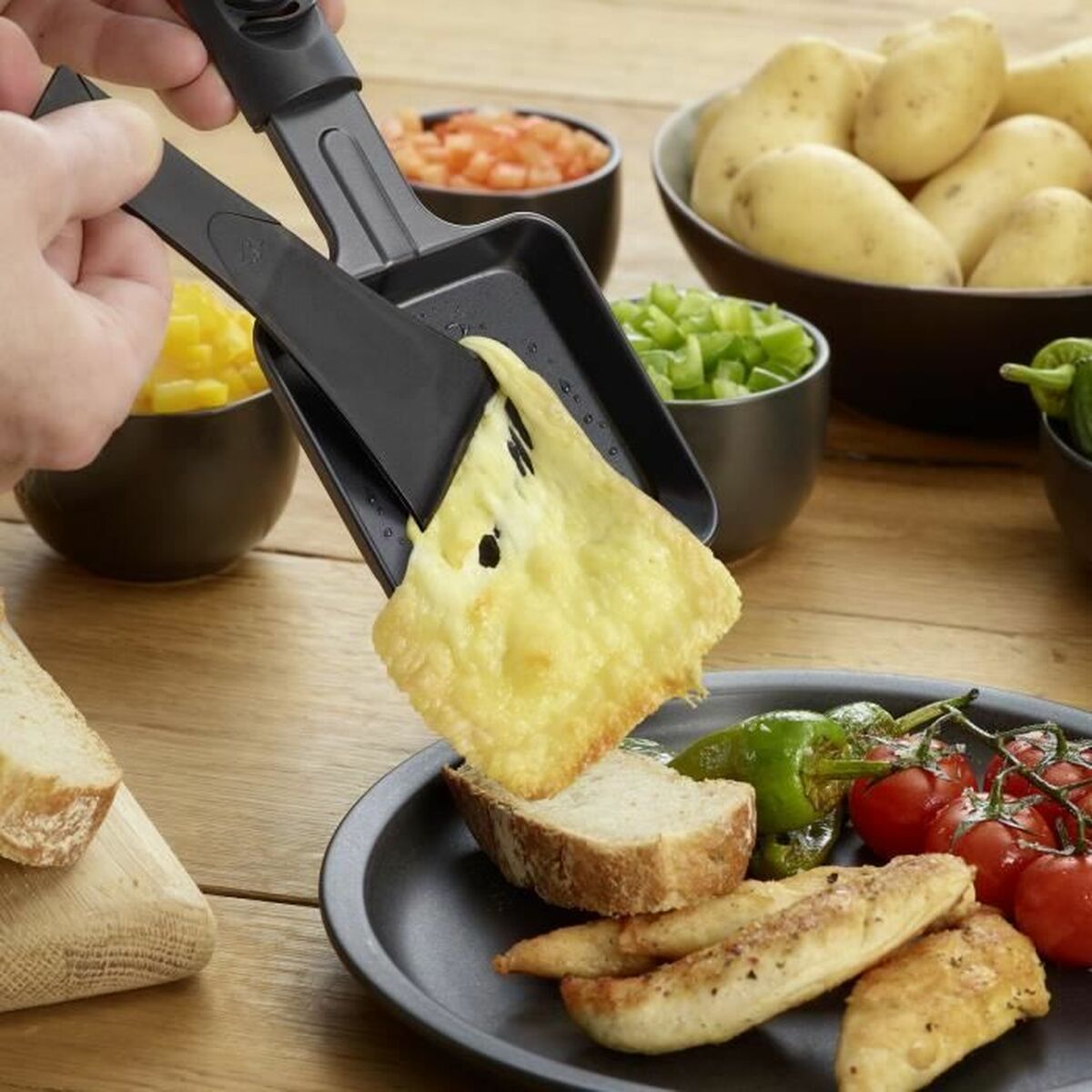 Raclette Severin RG9670 Noir noir 41,7 x 26,3 cm