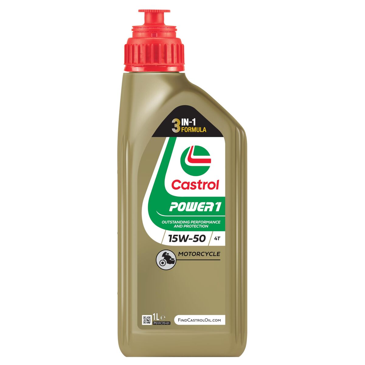 Huile de moteur pour Moto Castrol Power1 4T 15W50