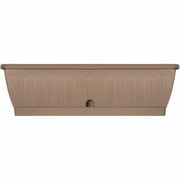 Jardinière auto-arrosante Garden ID Taupe 60 cm