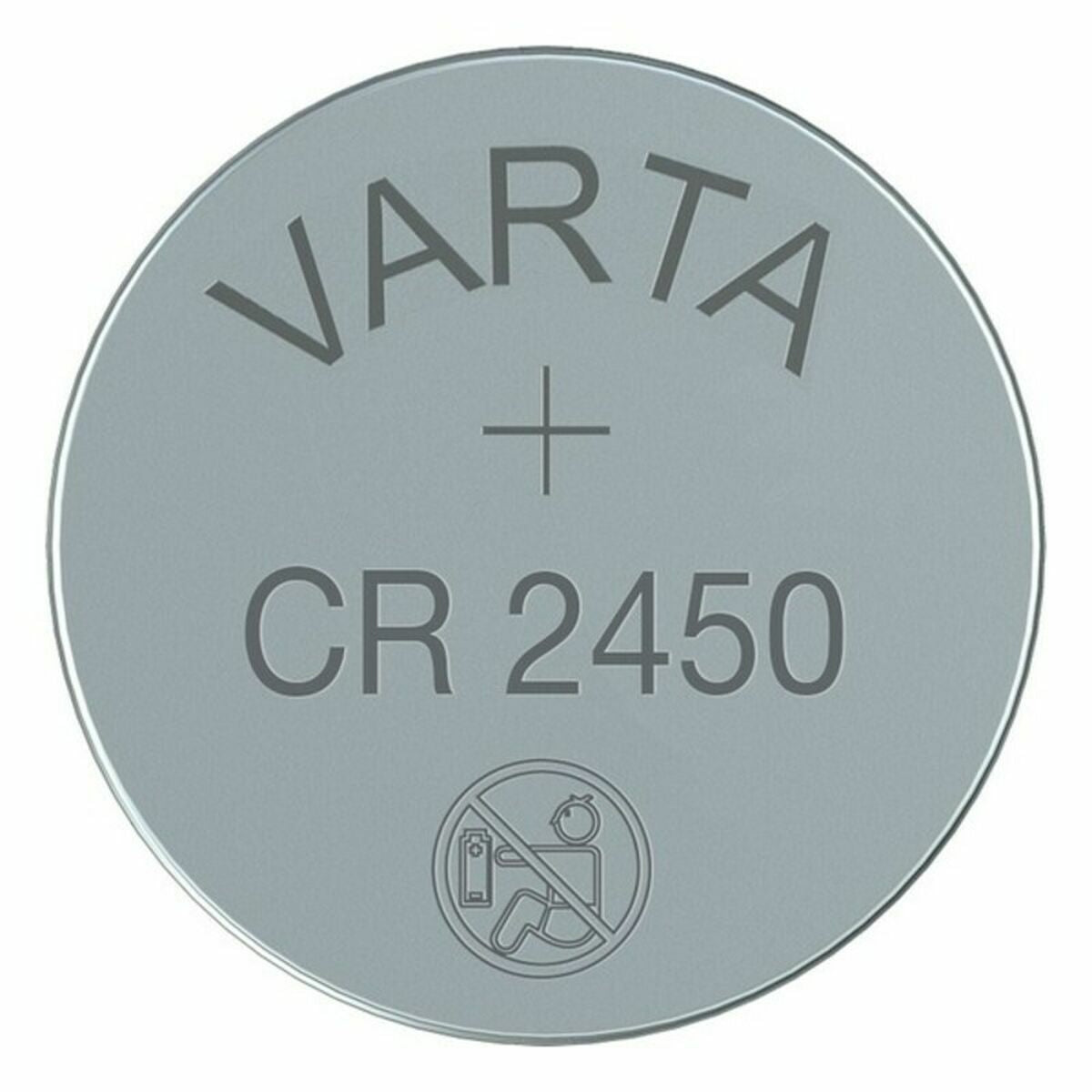 Pile Bouton au Lithium Varta CR2450 3 V CR2450 560 mAh 1.55 V