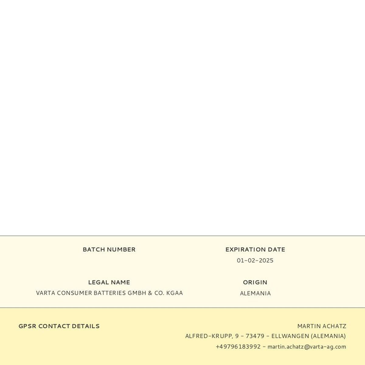 Pile bouton Varta Silver Oxyde d'argent 1,55 V 1,5 V 1.5 V SR43 (1 Pièce)