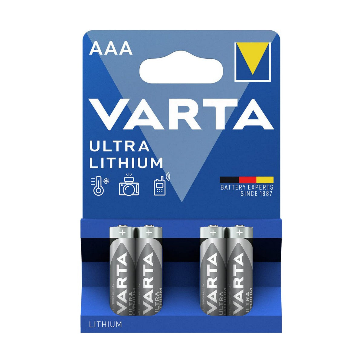 Batteries Varta Ultra Lithium (4 Pièces)