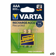Piles Rechargeables Varta AAA 800MAH 1,2 V 800 mAh AAA (10 Unités)