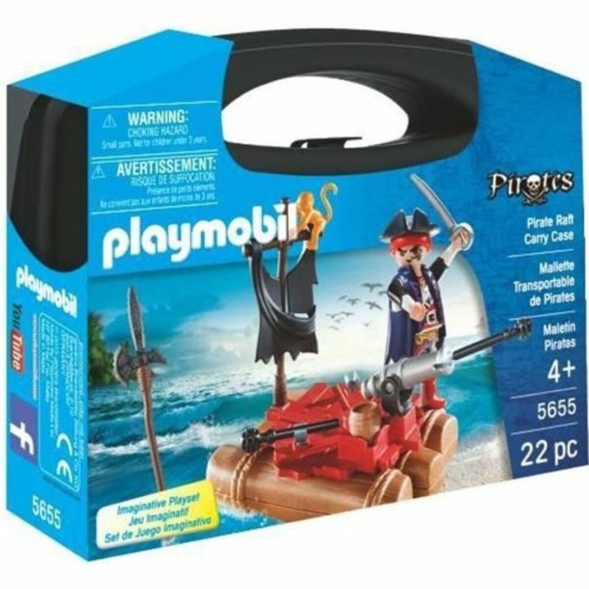 Playset Playmobil Maleta Pirata 22 Pièces