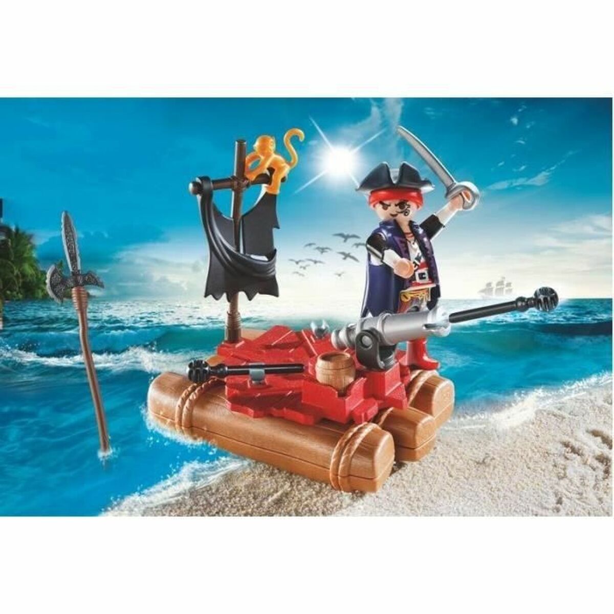 Playset Playmobil Maleta Pirata 22 Pièces
