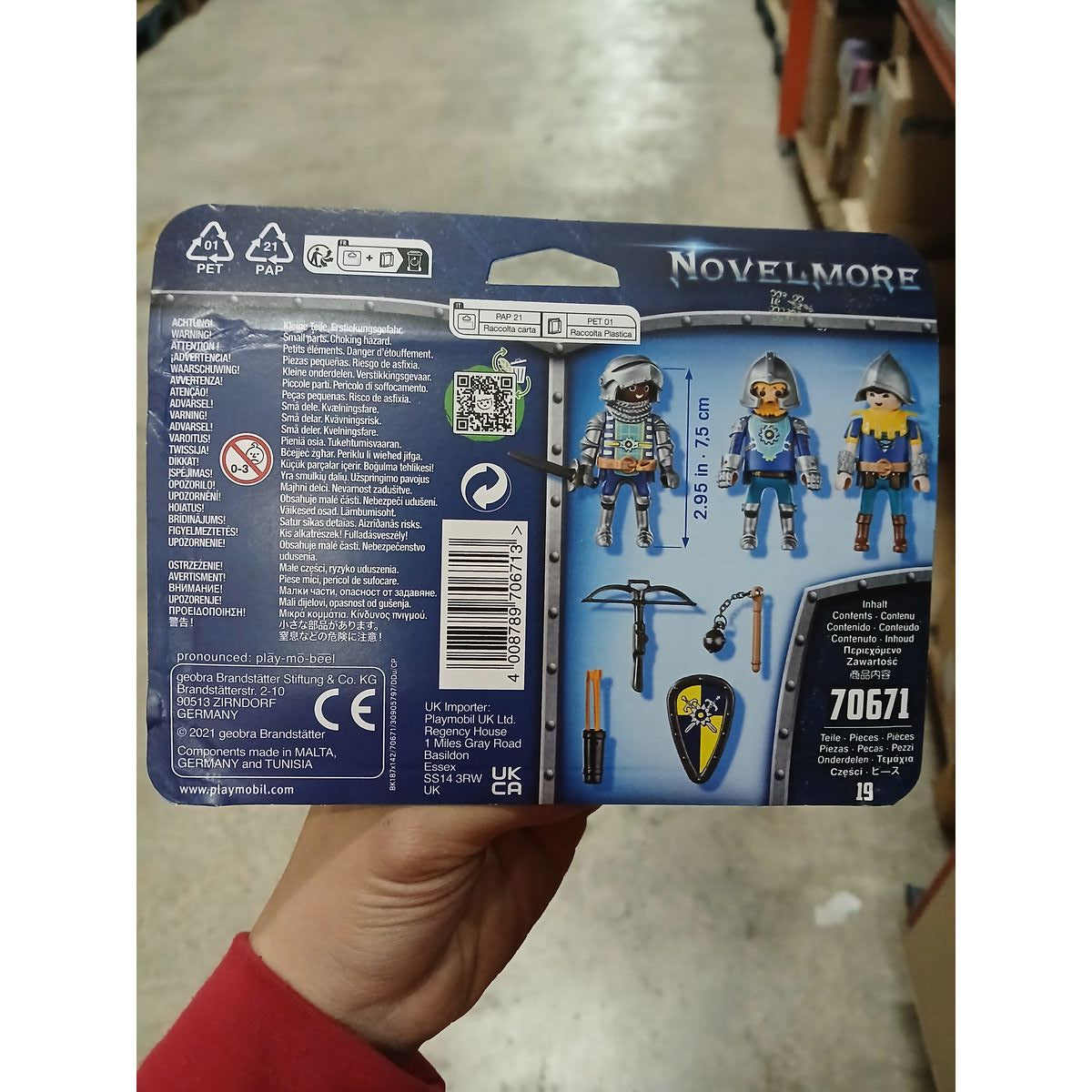 Ensemble de Figurines Novelmore Knights Playmobil 70671 (19 pcs)