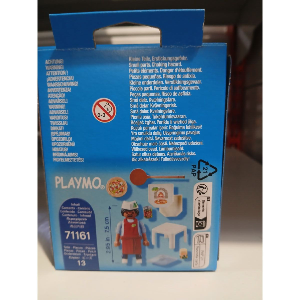 Playset Playmobil 71161 Special PLUS Pizza Maker 13 Pièces